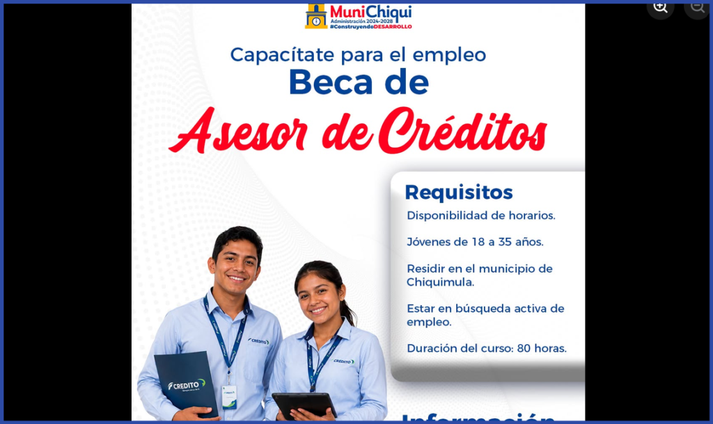 ¡20 becas disponibles para capacitarte y abrir nuevas oportunidades laborales!