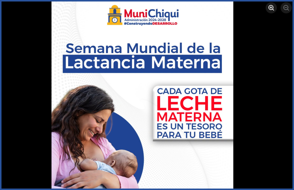 🤱 Semana Mundial de la Lactancia Materna