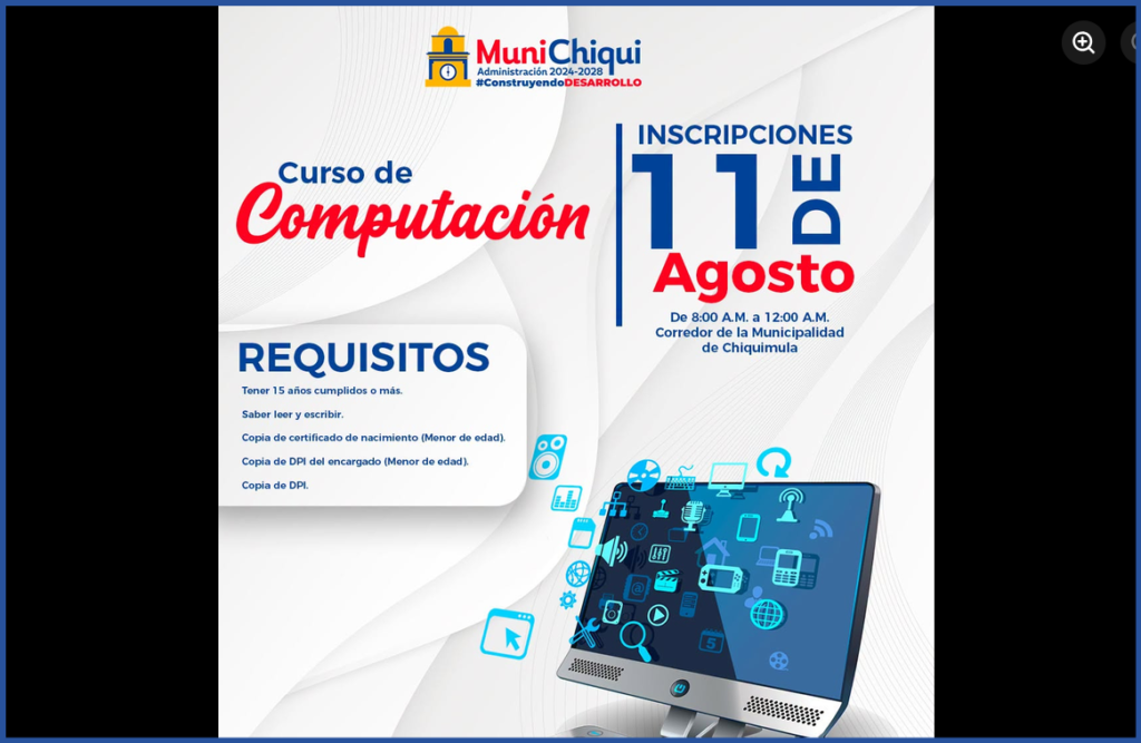 ¡Estudia computación completamente gratis!