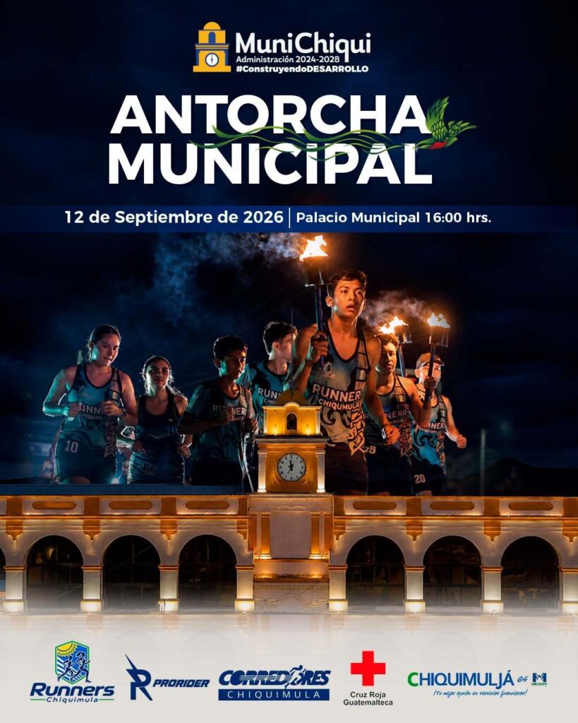 ¡La Antorcha Municipal está por llegar!