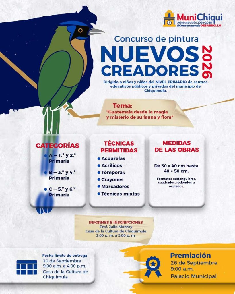 Concurso de Pintura “Nuevos Creadores 2026”
