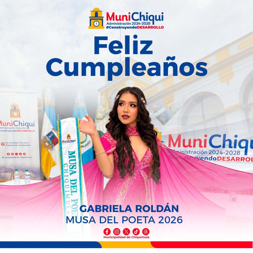 ¡Feliz cumpleaños, Gabriela Roldán!